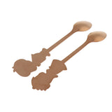 Max Cartoon Couple Stainless Spoon Stainless Steel Coffee Mix Spoon Rose Gold - Aladdin Shoppers