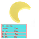 Max Cartoon Drawer Handle Pulls New Children's Room Decoration Yellow Moon - Aladdin Shoppers