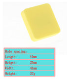 Max Cartoon Drawer Handle Pulls New Children's Room Decoration Yellow Square - Aladdin Shoppers