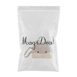 Max Cartoon Hamster Shoulder Bag with Hand Warmer Plush Stuffed Animal Toy Grey - Aladdin Shoppers