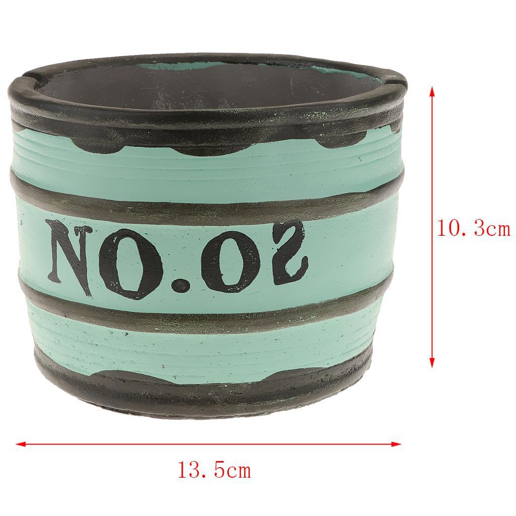 Max Ceramic Decor Ashtray Indoor Cigar Ashtray Cigarette Ash Tray Holder Green L - Aladdin Shoppers