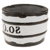 Max Ceramic Decor Ashtray Indoor Cigar Ashtray Cigarette Ash Tray Holder White L - Aladdin Shoppers