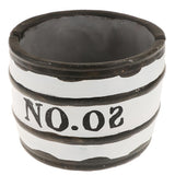 Max Ceramic Decor Ashtray Indoor Cigar Ashtray Cigarette Ash Tray Holder White L - Aladdin Shoppers