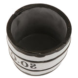 Max Ceramic Decor Ashtray Indoor Cigar Ashtray Cigarette Ash Tray Holder White L - Aladdin Shoppers