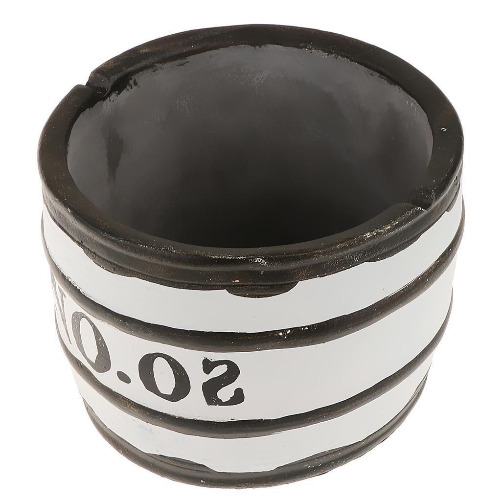 Max Ceramic Decor Ashtray Indoor Cigar Ashtray Cigarette Ash Tray Holder White L - Aladdin Shoppers