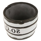 Max Ceramic Decor Ashtray Indoor Cigar Ashtray Cigarette Ash Tray Holder White L - Aladdin Shoppers