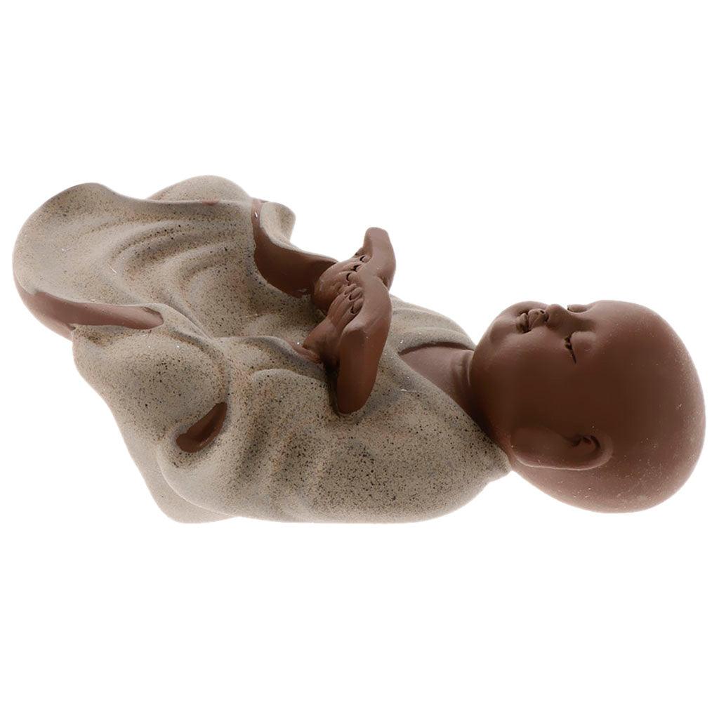 Max Ceramic Monk Ornaments Living Room Bedroom Wine Cabinet Decoration Book - Aladdin Shoppers