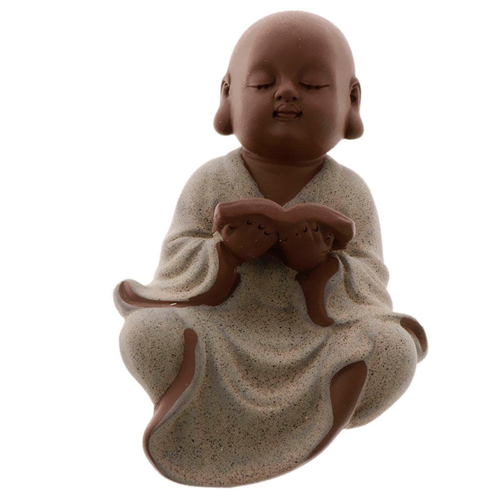Max Ceramic Monk Ornaments Living Room Bedroom Wine Cabinet Decoration Book - Aladdin Shoppers