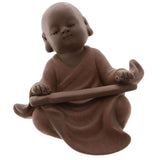 Max Ceramic Monk Ornaments Living Room Bedroom Wine Cabinet Decoration Zither - Aladdin Shoppers