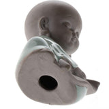 Max Ceramic Small Buddha Statue Monk Figurine Tea pet Ornaments Style-4 - Aladdin Shoppers