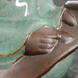 Max Ceramic Small Buddha Statue Monk Figurine Tea pet Ornaments Style-4 - Aladdin Shoppers