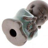 Max Ceramic Small Buddha Statue Monk Figurine Tea pet Ornaments Style-9 - Aladdin Shoppers