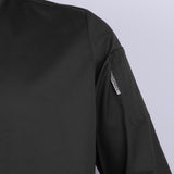Max Chef Jackets Coat Long Sleeves Shirt Kitchen Uniform Workwear Black M - Aladdin Shoppers