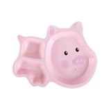 Max Children's Dinner Tray Divided Dinner Plate Divider Dinnerware Pig - Aladdin Shoppers