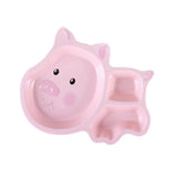 Max Children's Dinner Tray Divided Dinner Plate Divider Dinnerware Pig - Aladdin Shoppers