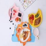 Max Children's Dinner Tray Divided Dinner Plate Divider Dinnerware Pig - Aladdin Shoppers