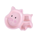 Max Children's Dinner Tray Divided Dinner Plate Divider Dinnerware Pig - Aladdin Shoppers