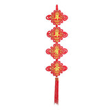 Max Chinese Couplets Knot Pendant Set for Spring Festival Decoration B - Aladdin Shoppers