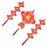 Max Chinese Couplets Knot Pendant Set for Spring Festival Decoration B - Aladdin Shoppers