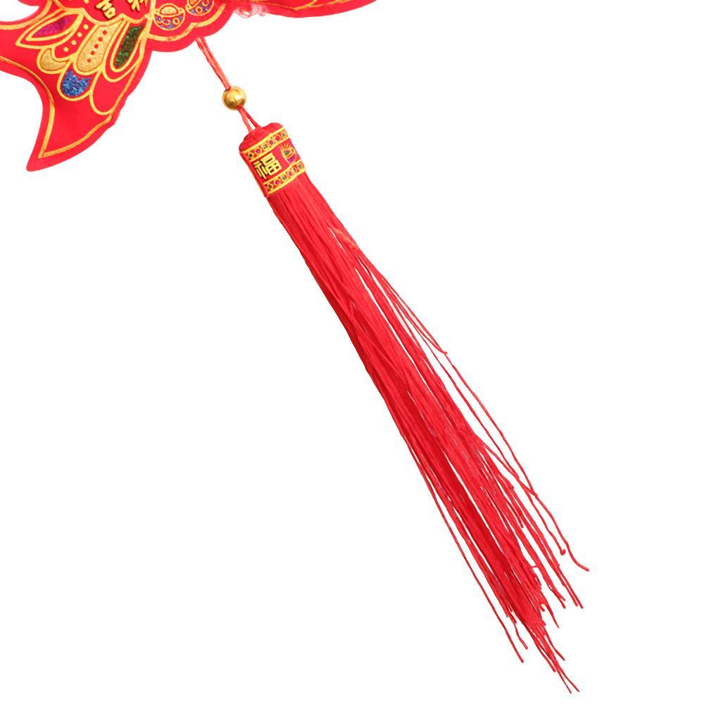 Max Chinese Couplets Knot Pendant Set for Spring Festival Decoration B - Aladdin Shoppers