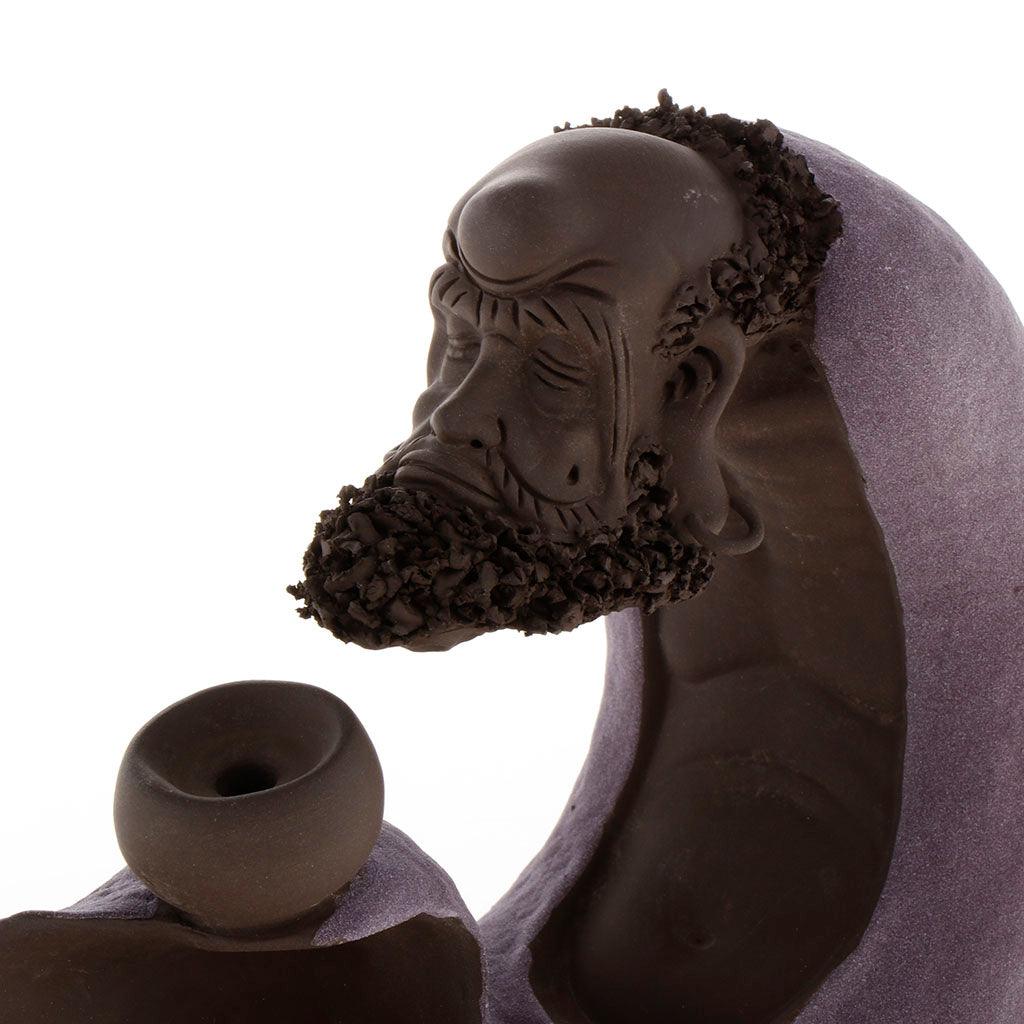 Max Chinese Fengshui Decor Incense Burner Smoke Censer Tea Pet Ornament Purple - Aladdin Shoppers