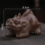 Max Chinese Traditional Kylin Toad Tea Pet Ornament Tea Tray Accessories Style-4 - Aladdin Shoppers
