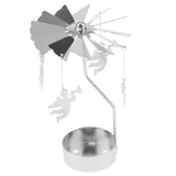 Max Christmas Decor Rotating Candle Tea Light Holder Candlestick Angle - Aladdin Shoppers