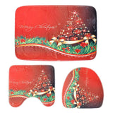 Max Christmas Print Non Slip Bath Mat Toilet Lid Cover XMAS Decor 6 - Aladdin Shoppers