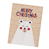 Max Christmas Style Noren Doorway Curtain Room Divider Decor Bear Beige L - Aladdin Shoppers