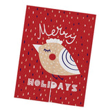 Max Christmas Style Noren Doorway Curtain Room Divider Decor Bird Red L - Aladdin Shoppers