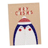 Max Christmas Style Noren Doorway Curtain Room Divider Decor Penguin Beige L - Aladdin Shoppers