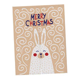 Max Christmas Style Noren Doorway Curtain Room Divider Decor Rabbit Beige L - Aladdin Shoppers