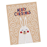 Max Christmas Style Noren Doorway Curtain Room Divider Decor Rabbit Beige L - Aladdin Shoppers