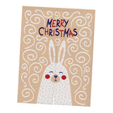 Max Christmas Style Noren Doorway Curtain Room Divider Decor Rabbit Beige L - Aladdin Shoppers