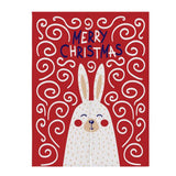 Max Christmas Style Noren Doorway Curtain Room Divider Decor Rabbit Red S - Aladdin Shoppers