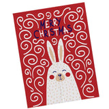 Max Christmas Style Noren Doorway Curtain Room Divider Decor Rabbit Red S - Aladdin Shoppers