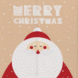 Max Christmas Style Noren Doorway Curtain Room Divider Decor Santa Claus Beige S - Aladdin Shoppers