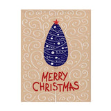 Max Christmas Style Noren Doorway Curtain Room Divider Decor Tree Beige S - Aladdin Shoppers