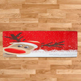 Max Christmas Theme Non Slip Floor Mat Carpet Area Rug Christmas Deer - Aladdin Shoppers