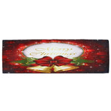 Max Christmas Theme Non Slip Floor Mat Carpet Area Rug Red Tree Bell - Aladdin Shoppers