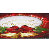 Max Christmas Theme Non Slip Floor Mat Carpet Area Rug Red Tree Bell - Aladdin Shoppers