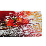Max Christmas Theme Non Slip Floor Mat Carpet Area Rug Santa Claus Drive Deer - Aladdin Shoppers
