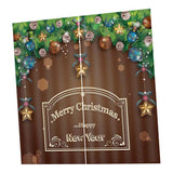 Max Christmas Theme Window Curtain Merry Christmas - 170x200cm - Aladdin Shoppers