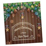 Max Christmas Theme Window Curtain Merry Christmas - 170x200cm - Aladdin Shoppers