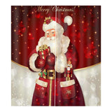 Max Christmas Theme Window Curtains Santa Claus - 170x200cm - Aladdin Shoppers