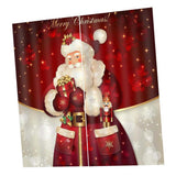 Max Christmas Theme Window Curtains Santa Claus - 170x200cm - Aladdin Shoppers