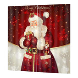 Max Christmas Theme Window Curtains Santa Claus - 170x200cm - Aladdin Shoppers