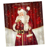 Max Christmas Theme Window Curtains Santa Claus - 170x200cm - Aladdin Shoppers