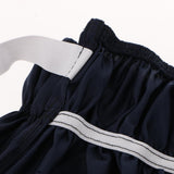 Max Classic Ruffle Microfiber Bed Skirt, 15 Inch Drop Dark Blue - Queen - Aladdin Shoppers