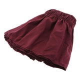 Max Classic Ruffle Microfiber Bed Skirt, 15 Inch Drop Purple Red - Full - Aladdin Shoppers